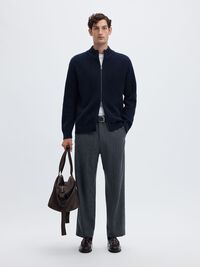 ZIP CARDIGAN, Sky Captain, highres