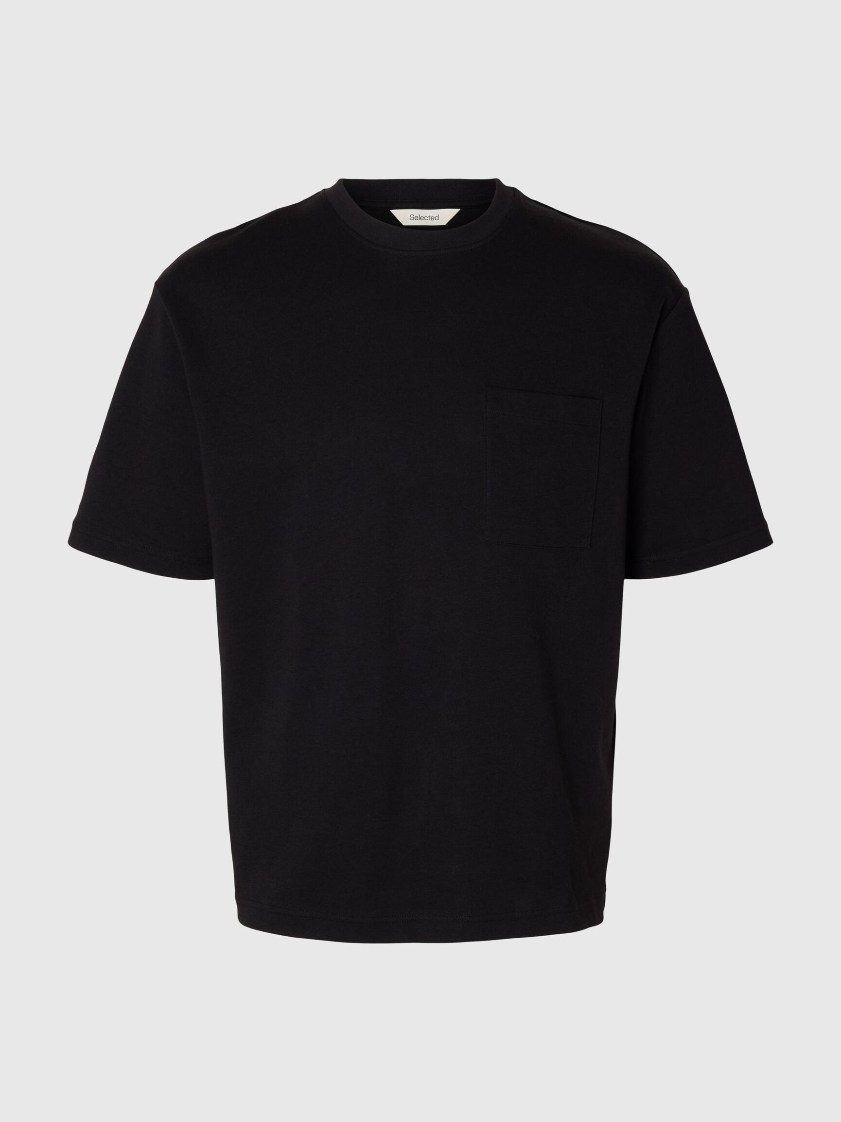 LOOSE FIT T-SHIRT, Black, highres
