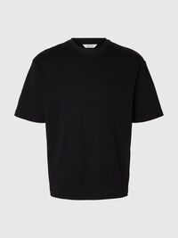 LOOSE FIT T-SHIRT, Black, highres