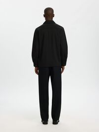 CAMICIA OVER, Black, highres