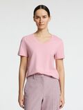 Selected CLASSIC V-NECK T-SHIRT, Bleached Mauve, highres - 16087922_BleachedMauve_003.jpg