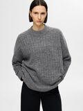 Selected CORTE HOLGADO EN MEZCLA DE LANA JERSEY, Medium Grey Melange, highres - 16094162_MediumGreyMelange_008.jpg