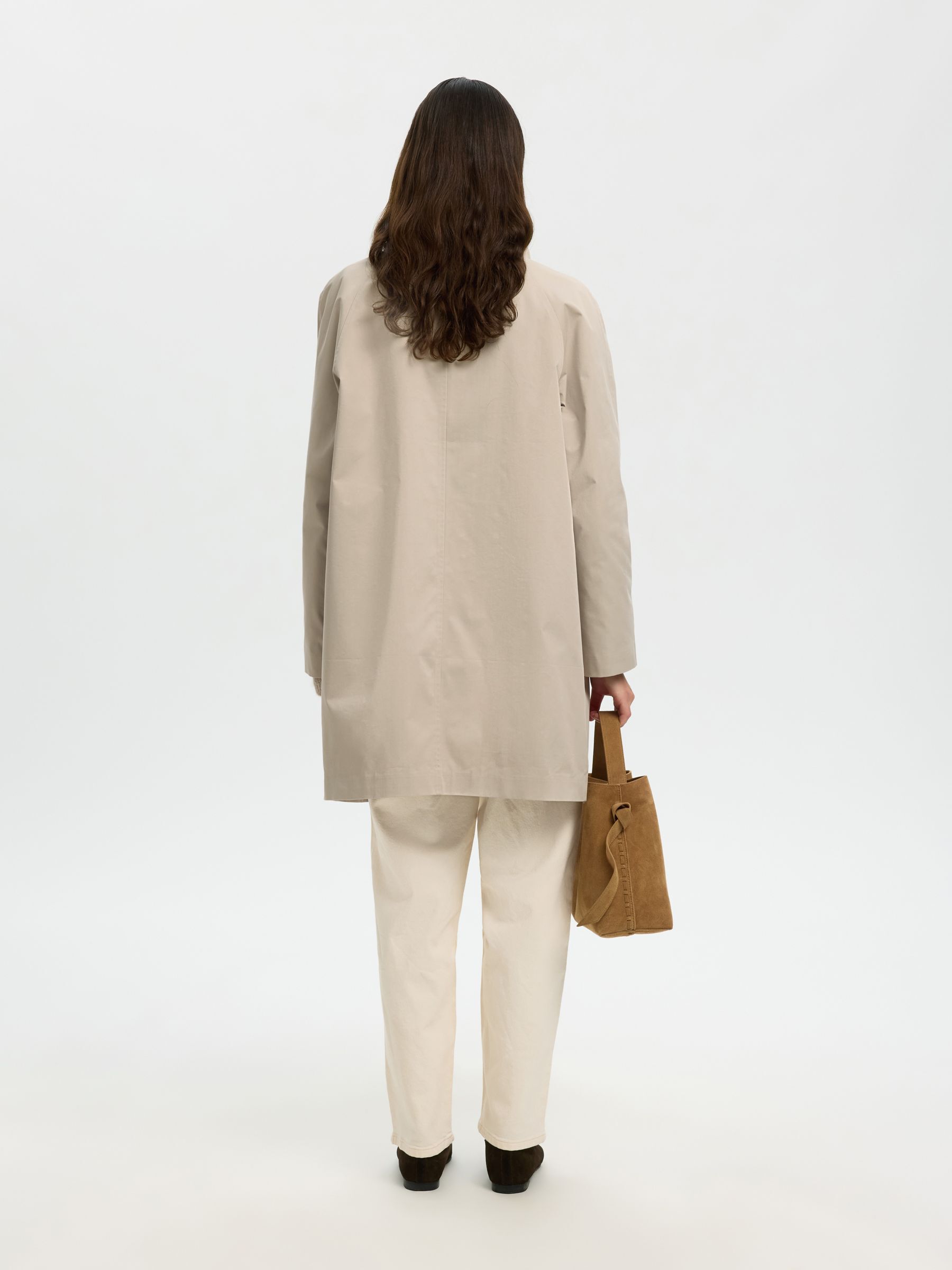 LANG TRENCHCOAT, Pure Cashmere, highres