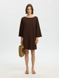 VISCOSE BLEND MINI DRESS, Delicioso, highres