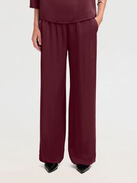 VISCOSE WIDE-LEG TROUSERS, Fig, highres