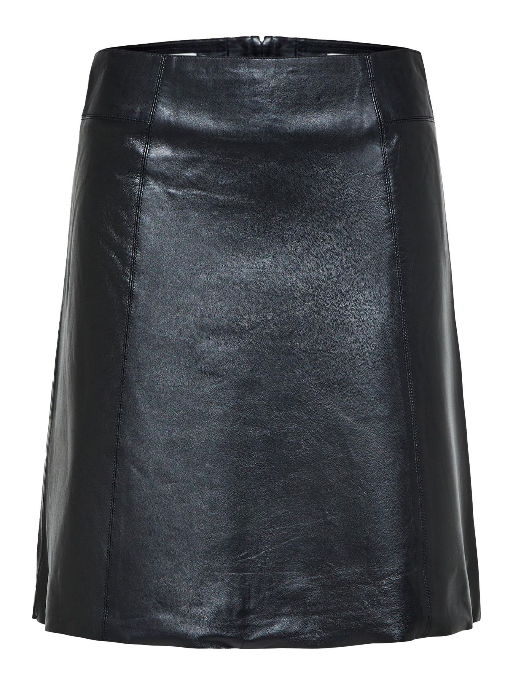 MINI LEDERROCK, Black, highres