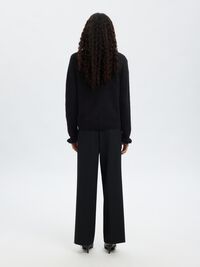 PULLOVER, Black, highres