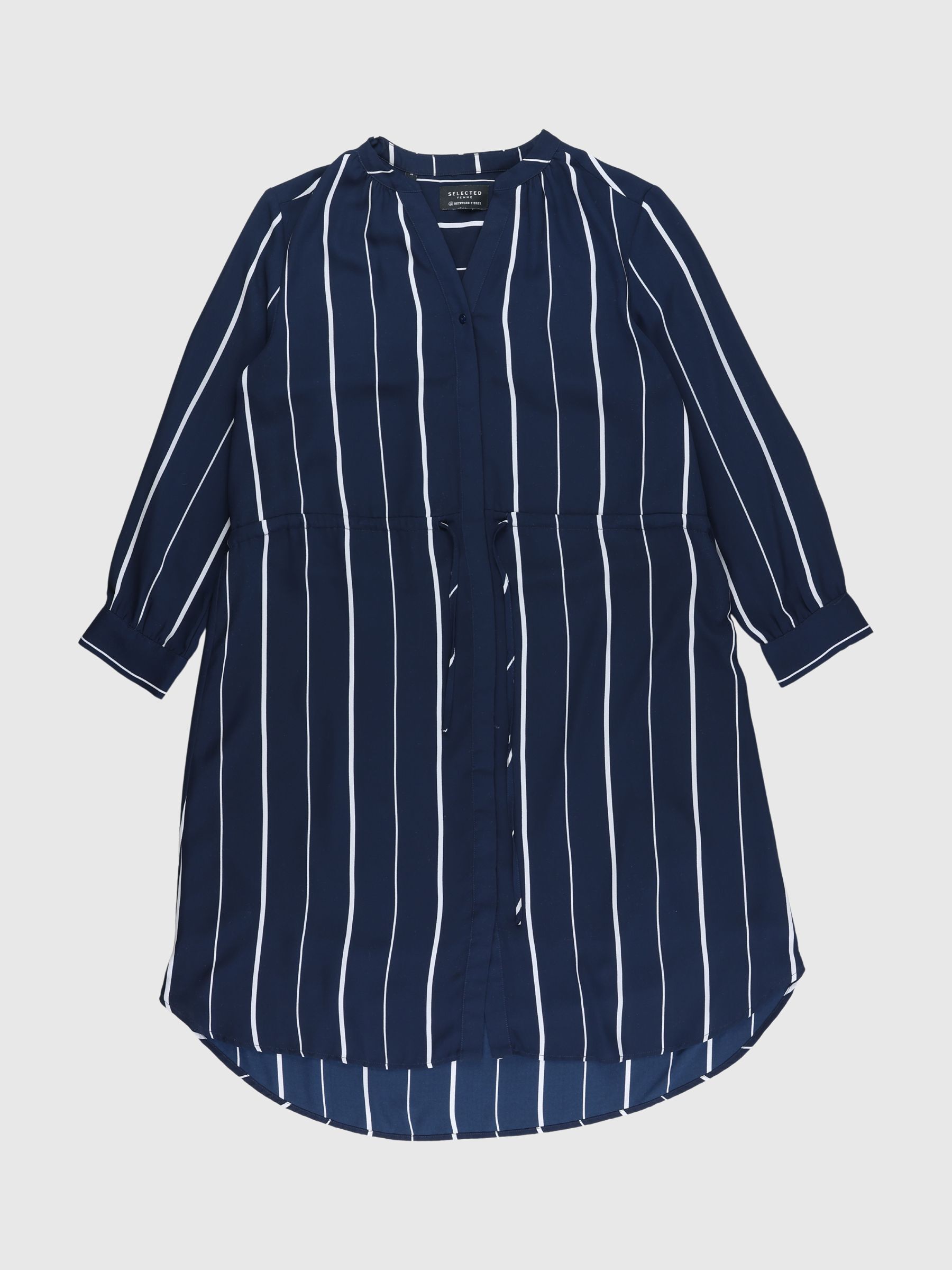 PRINTED MINI DRESS, Dark Sapphire, highres