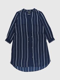 PRINTED MINI DRESS, Dark Sapphire, highres