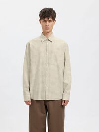 RELAXED FIT SHIRT, Silver Birch, highres