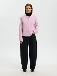 ULLBLANDING CARDIGAN, Winsome Orchid, highres