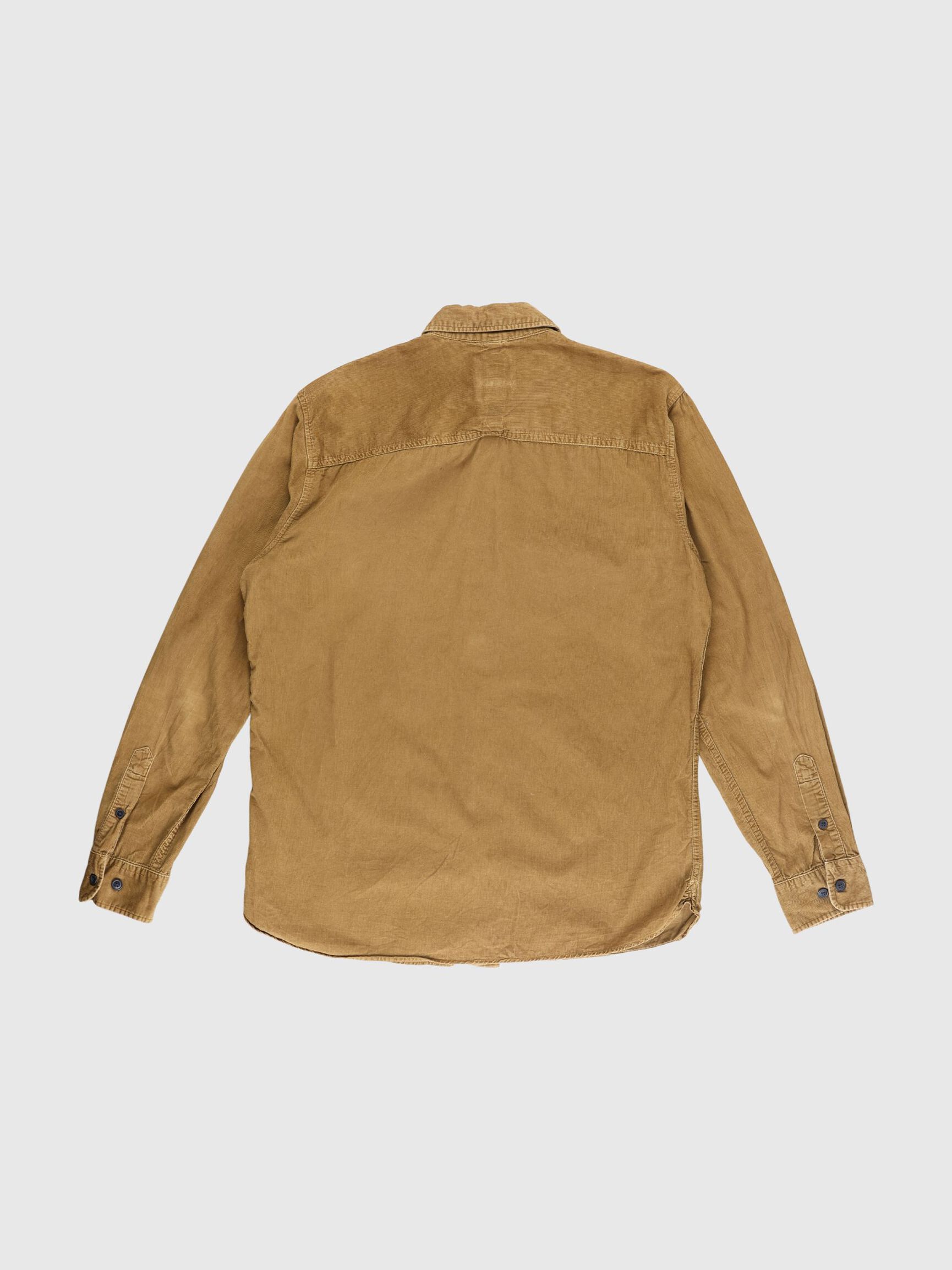 REGULAR FIT CORDUROY - SHIRT, Breen, highres