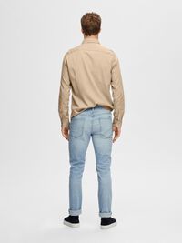 175 CORTE SLIM, AZUL CLARO JEANS, Blue Denim, highres