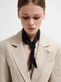SLIM-FIT LINNENMIX BLAZER, Humus, highres
