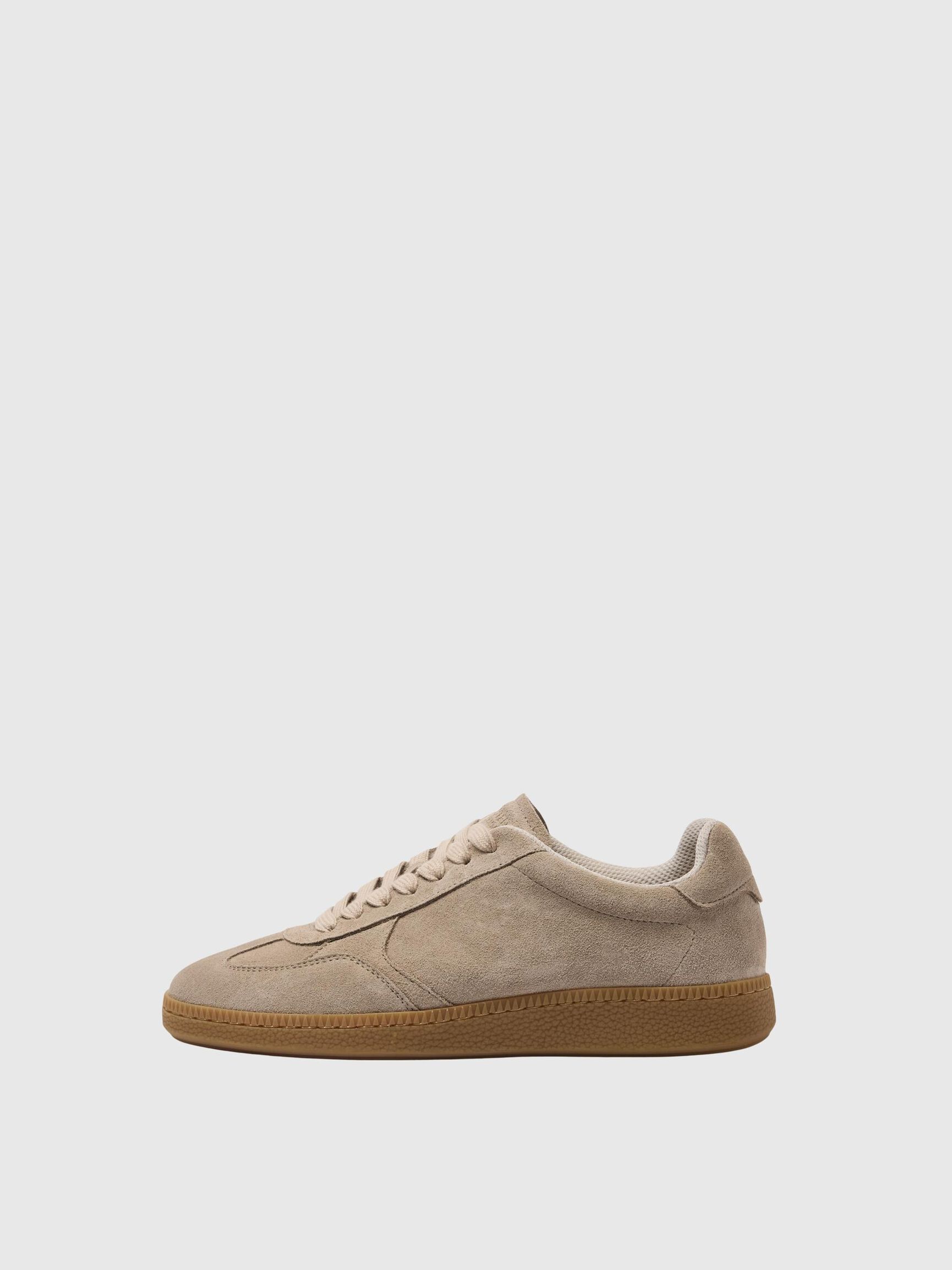 SUEDE TRAINERS, Birch, highres