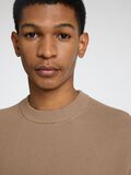 Selected RONDE HALS SWEATER, Greige, highres - 16092599_Greige_006.jpg