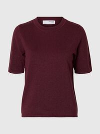 GLITTER KNITTED TOP, Fig, highres