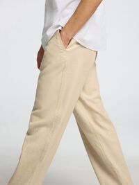 220 LOOSE FIT BUKSER I HØRBLANDING, Incense, highres