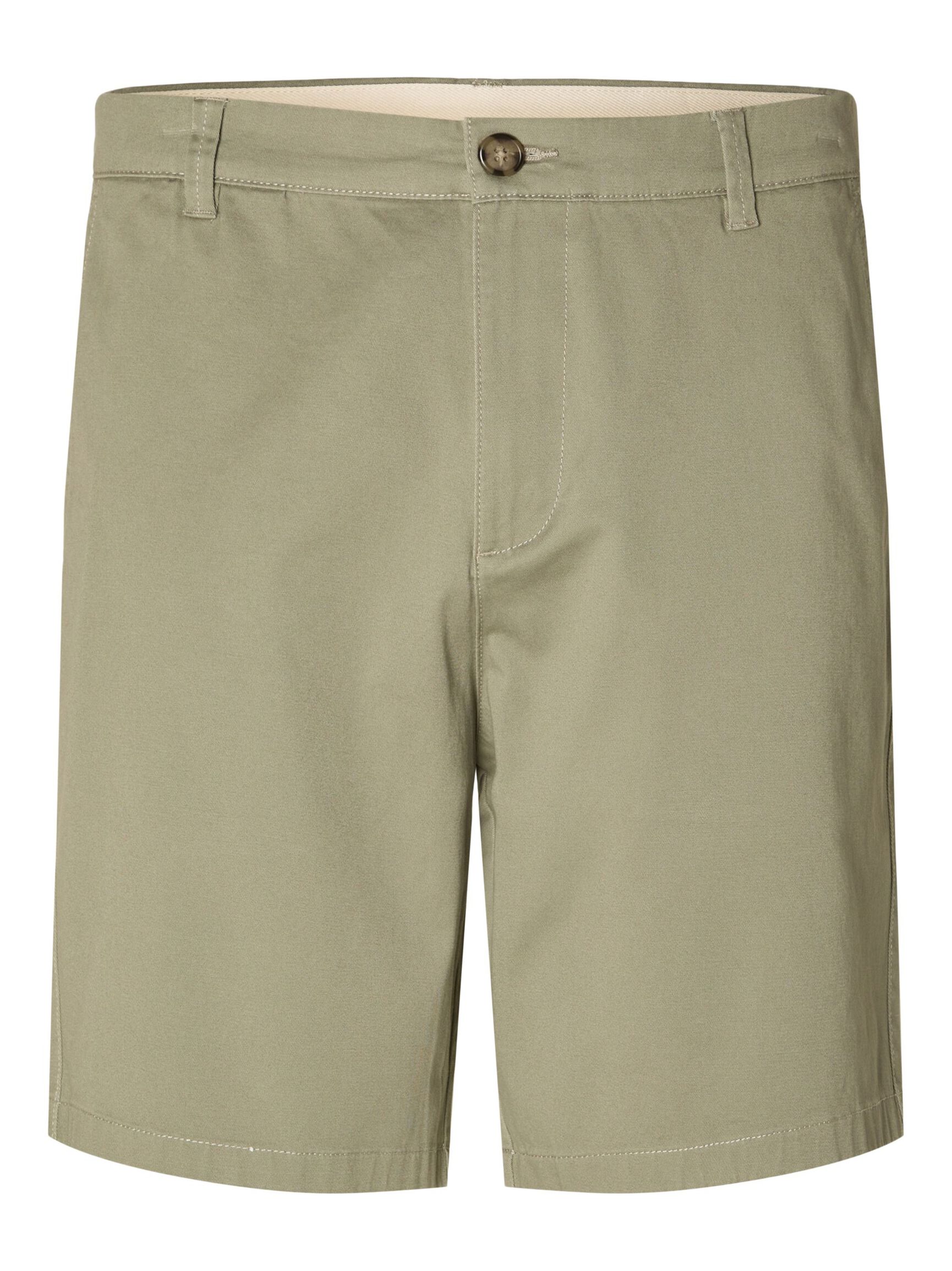 REGULAR FIT FLEX SHORTS, Vetiver, highres