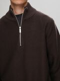Selected HALF-ZIP PULLOVER, Chocolate Torte, highres - 16092550_ChocolateTorte_006.jpg