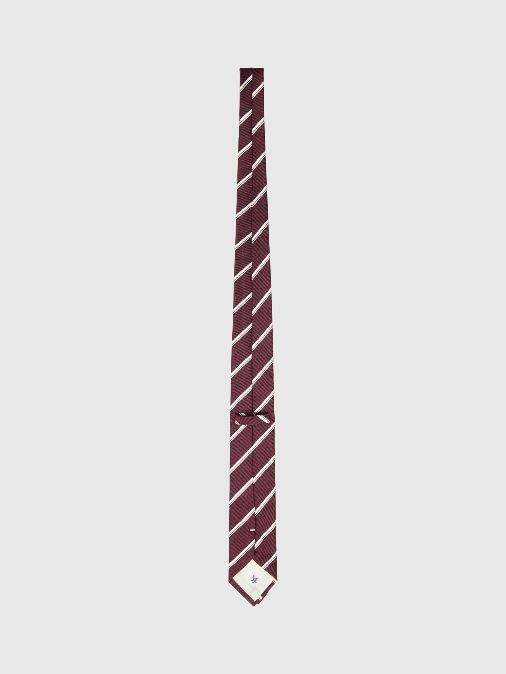 STRIPED TIE, Syrah, highres