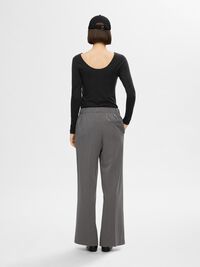REVERSIBLE LONG-SLEEVED T-SHIRT, Black, highres