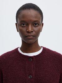 WOOL BLEND CARDIGAN, Fig, highres