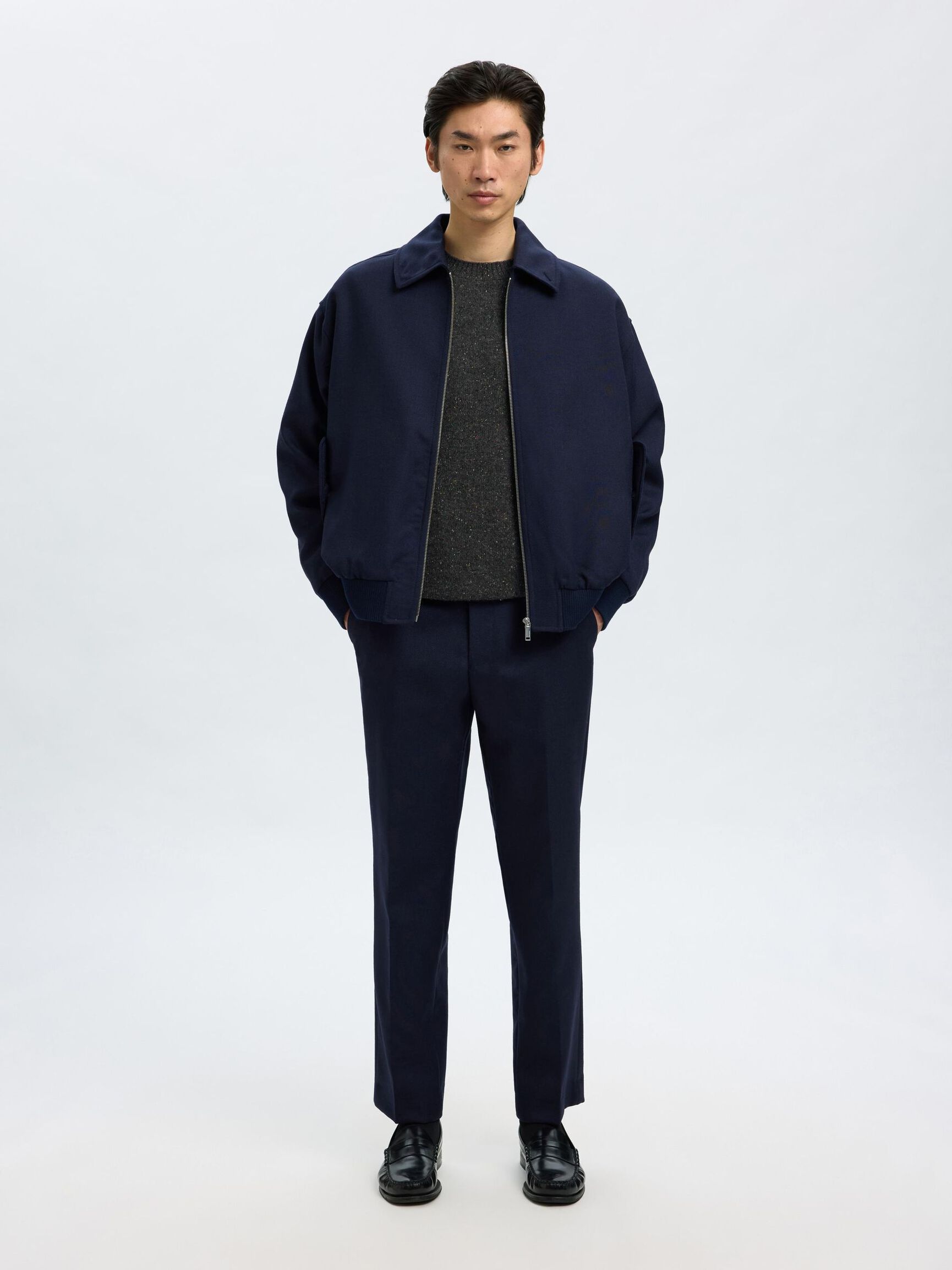 MAGLIONE, Dark Grey Melange, highres