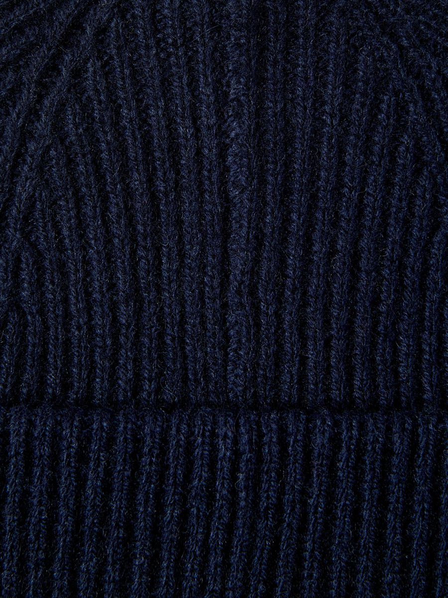 Selected 100% MERINO WOOL BEANIE, Sky Captain, highres - 16094982_SkyCaptain_003.jpg