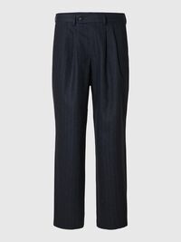 ULLBLANDNING KOSTYMBYXOR, Dark Navy, highres