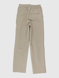 ELASTISK TALJE BUKSER, Celadon Green, highres