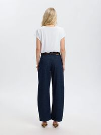 BOATNECK T-SHIRT, Bright White, highres