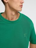Selected RELAXED FIT T-SHIRT MIT RUNDHALSAUSSCHNITT, Verdant Green, highres - 16099030_VerdantGreen_006.jpg