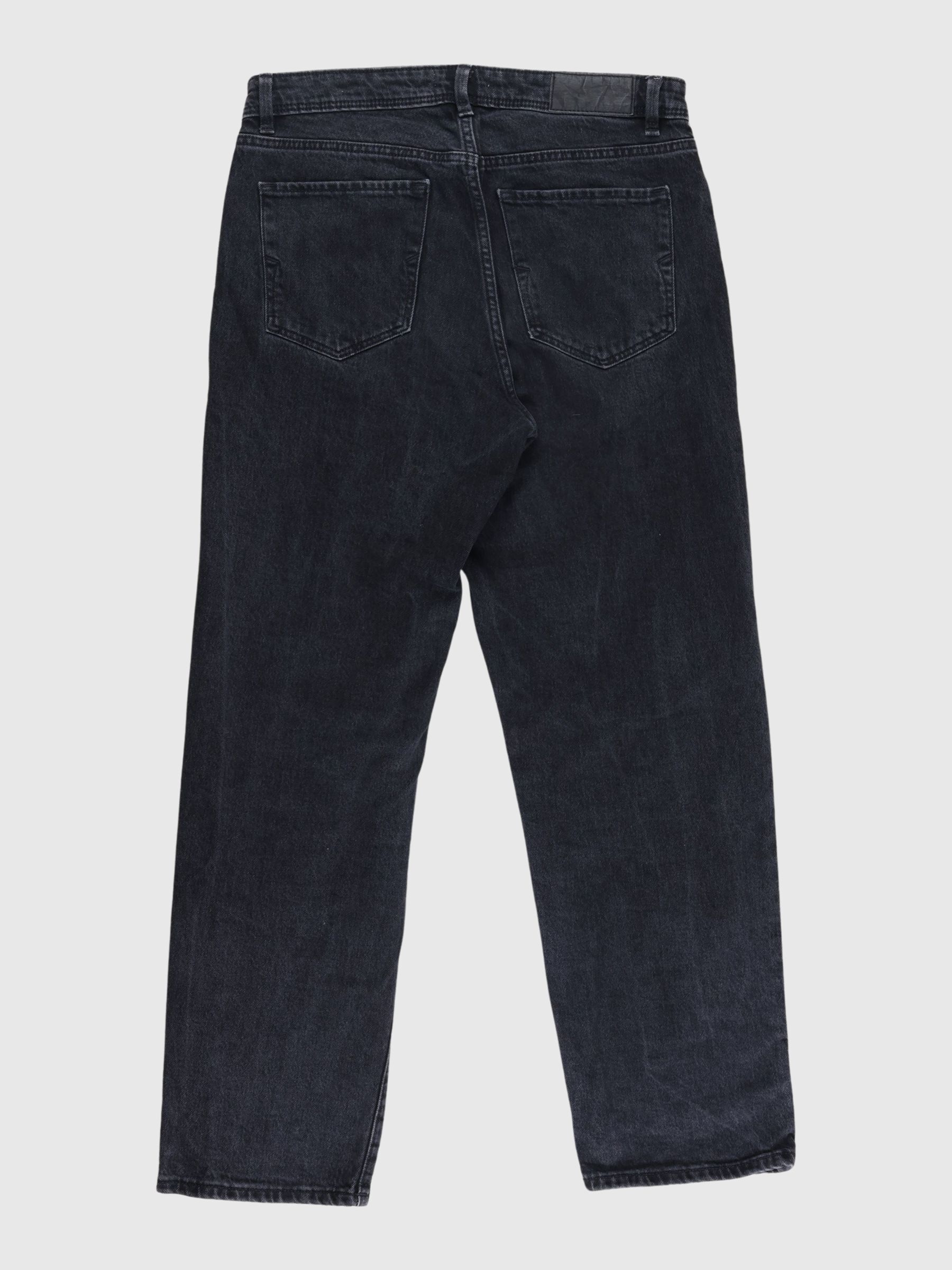 220 LOOSE FIT JEANS, Black Denim, highres