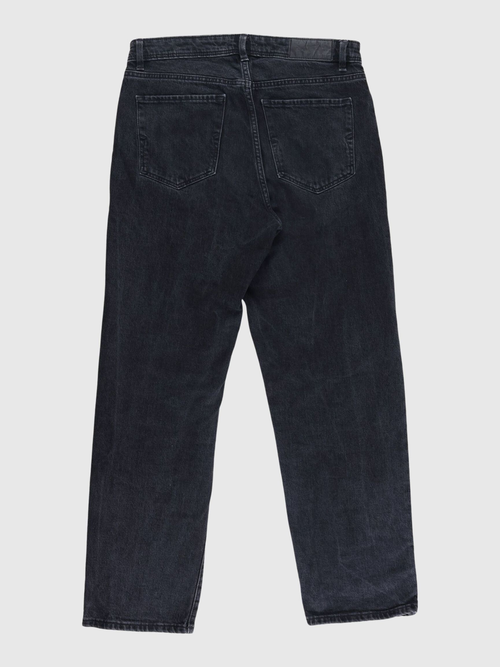 220 LOOSE FIT JEANS, Black Denim, highres