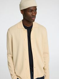 100% MERINO WOOL CARDIGAN, Angora, highres