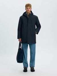 TECHNISCH PARKA, Black, highres