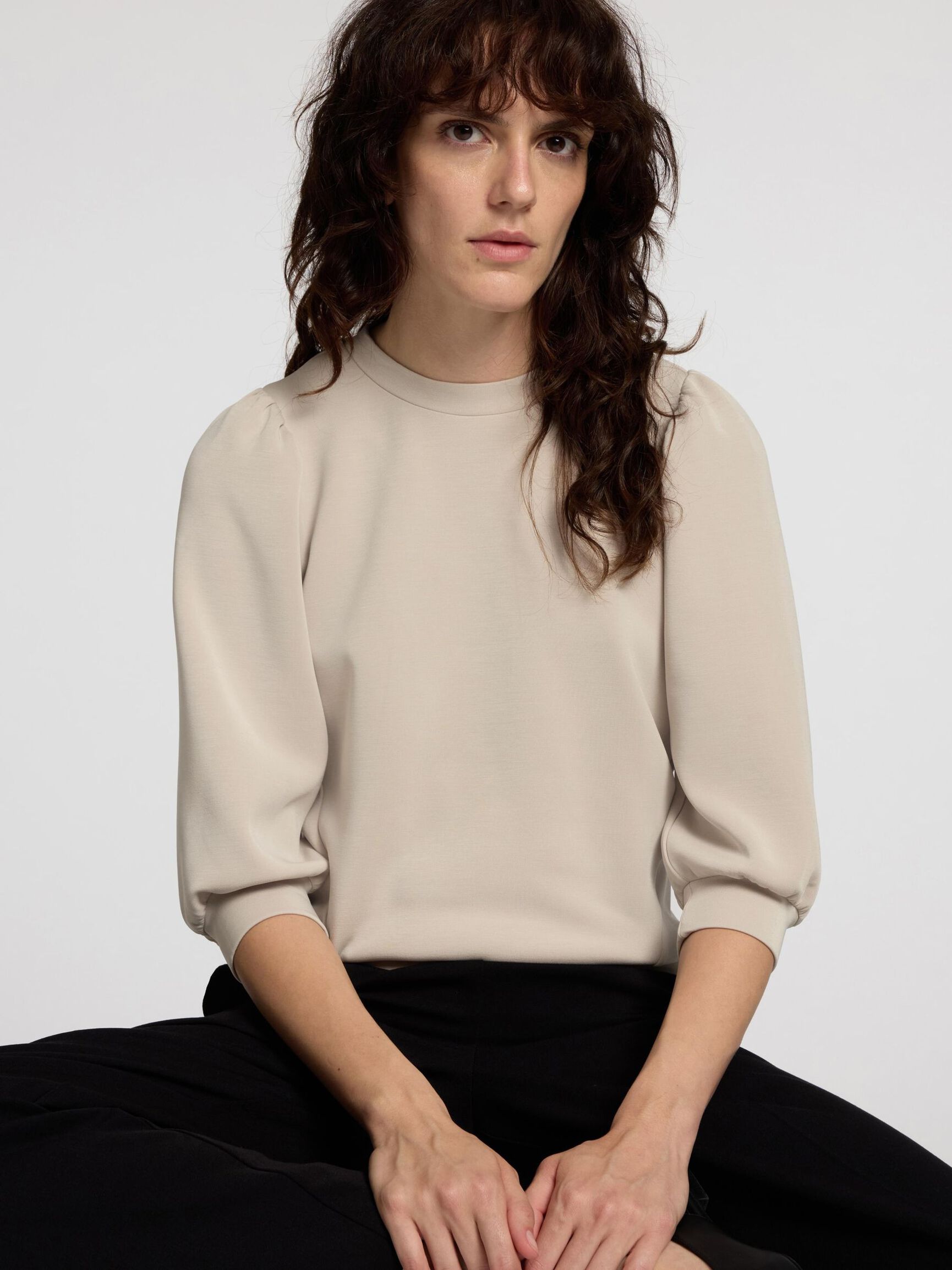 PUFFERME SWEATSHIRT, Dove, highres