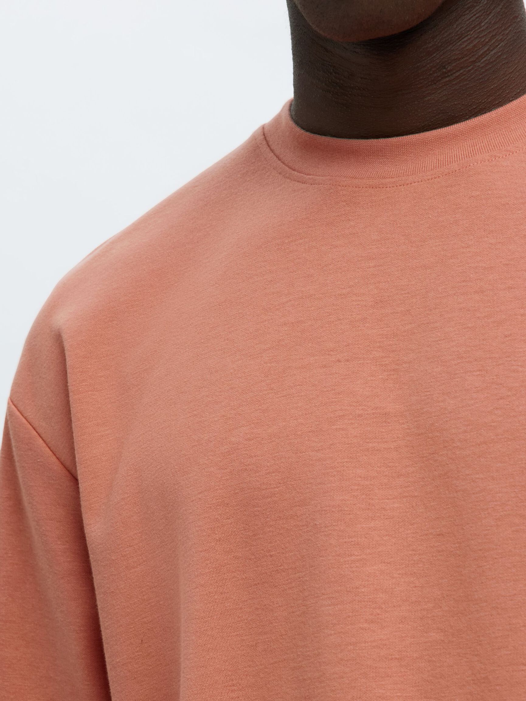 LOOSE FIT T-SHIRT, Rose Dawn, highres