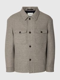 WOLLMIX SHACKET, Deep Taupe, highres