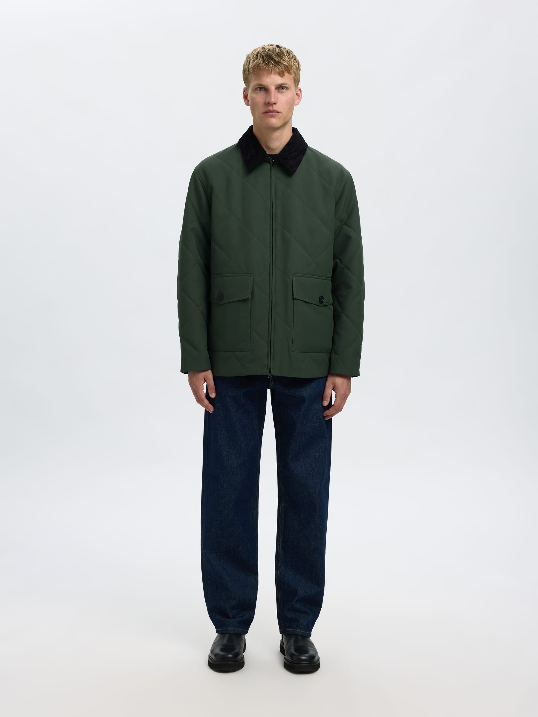 PADDED QUILTED JACKET, Kalamata, highres