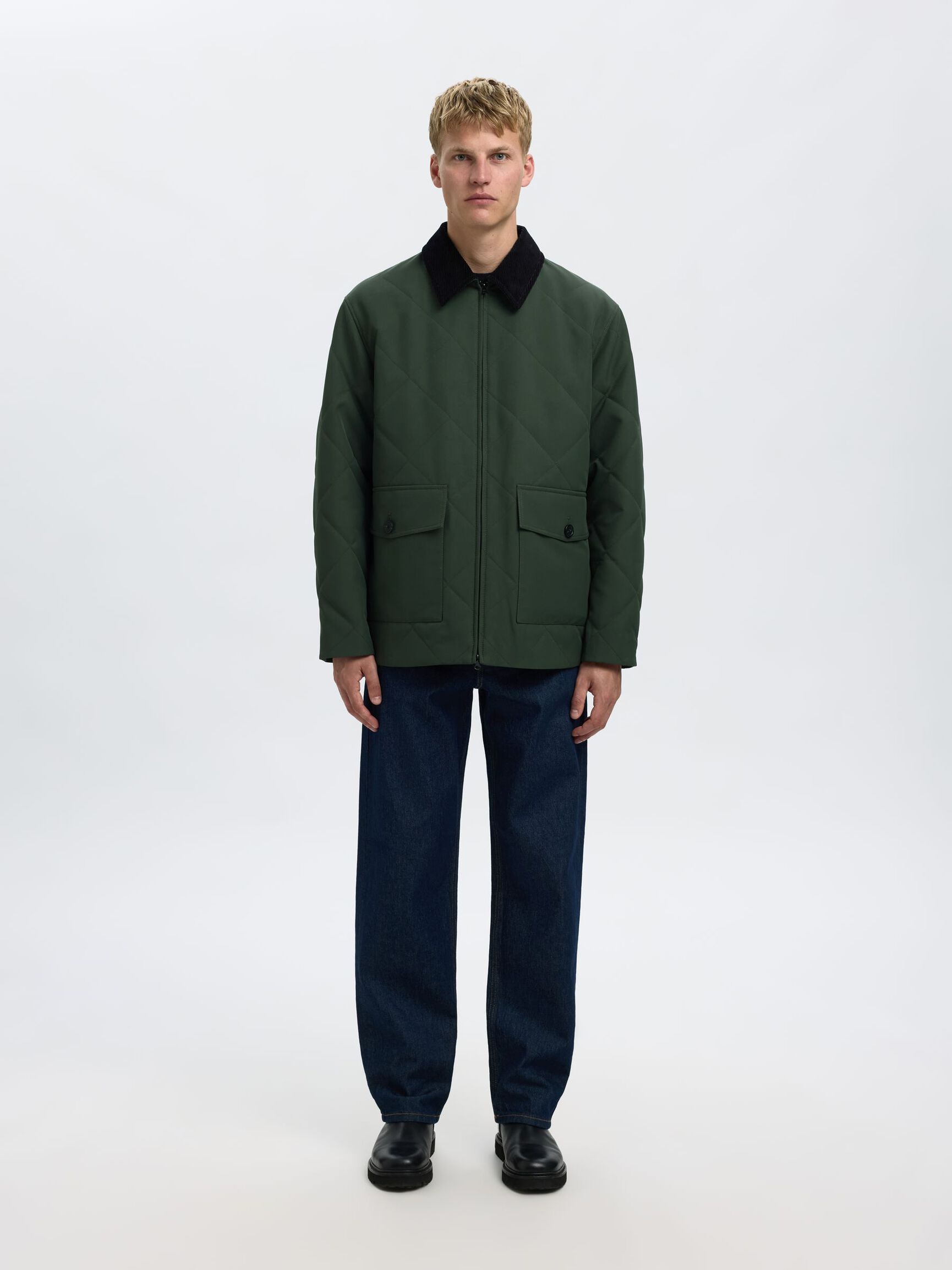 PADDED QUILTED JACKET, Kalamata, highres