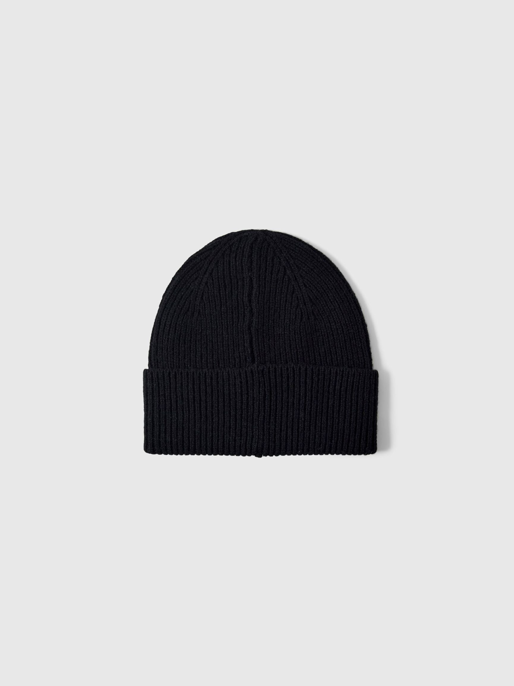 CZAPKA BEANIE, Black, highres