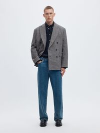 OXFORD LONG SLEEVED SHIRT, Sky Captain, highres