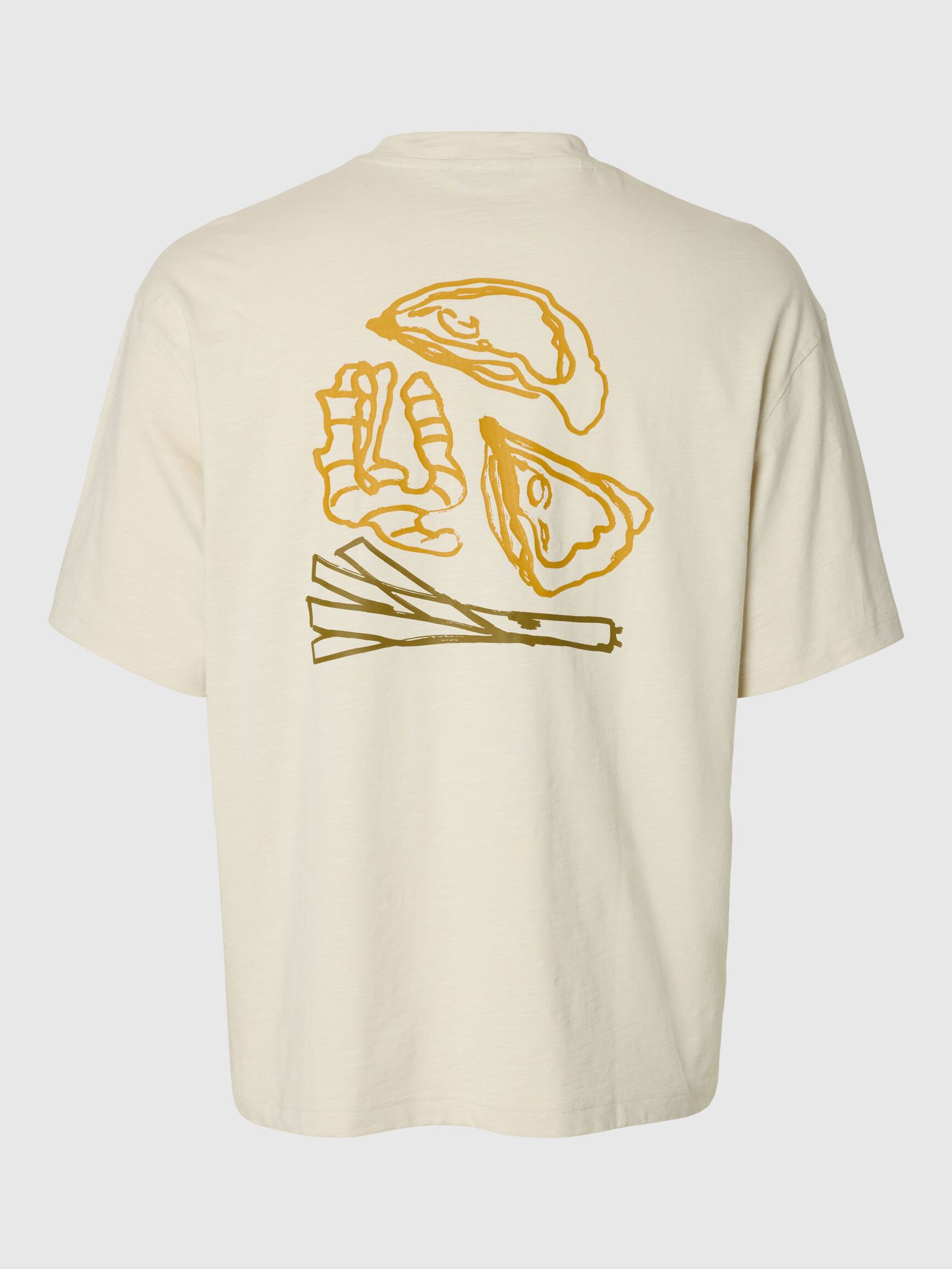 IMPRIMÉE T-SHIRT, Silver Birch, highres