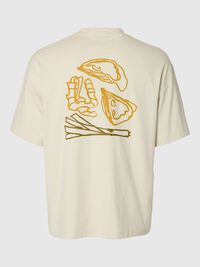 IMPRIMÉE T-SHIRT, Silver Birch, highres