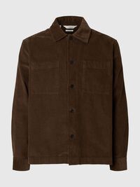 CORDUROY OVERSHIRT, Demitasse, highres