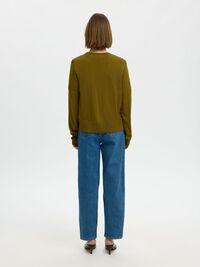 CARDIGAN, Fir Green, highres