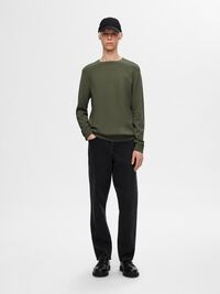LONG-SLEEVED KNITTED JUMPER, Kalamata, highres