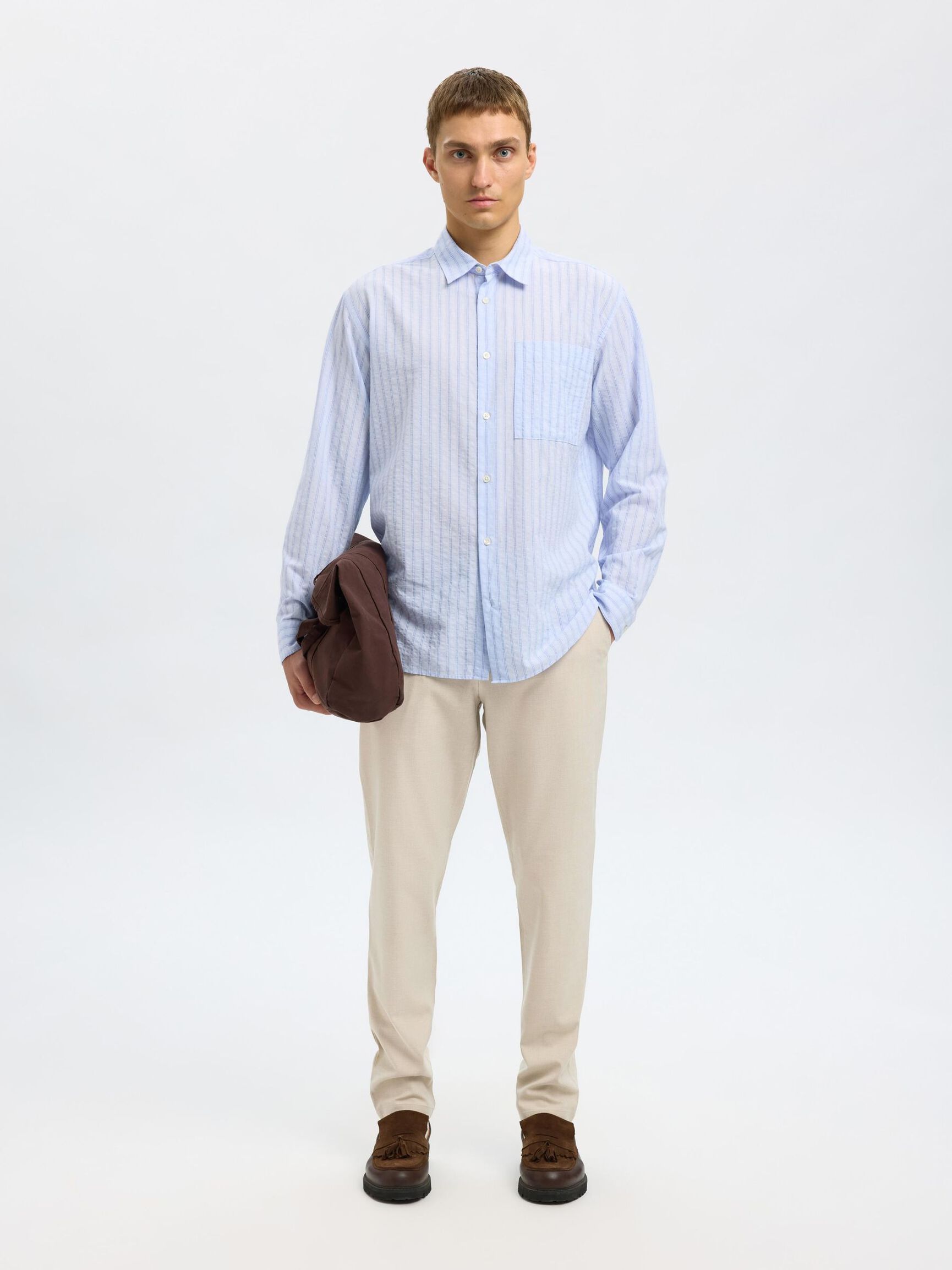 175 SLIM FIT HOSE, Egret, highres